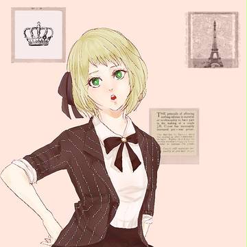 後ろでお兄さんの工ッフェルが見守ってるよζﾘ´点`)