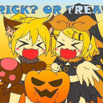 リンとレンのハロウィン！！
