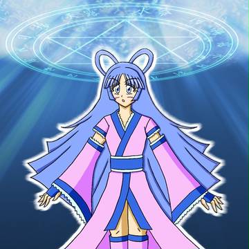 『天露水命(あまつゆのみこと)』オリジナルキャラクター(完成画)