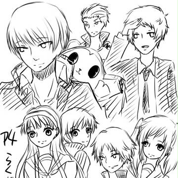 P4らくがきー
