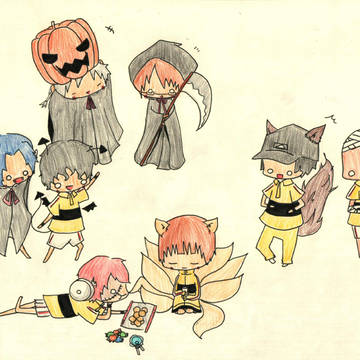 「ハロウィン大会だよ!!」