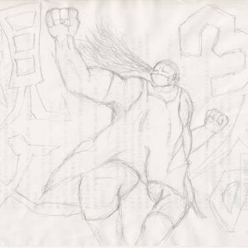 ３人の親父下書き