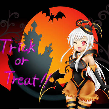 ちょっと遅めのハロウィン絵！