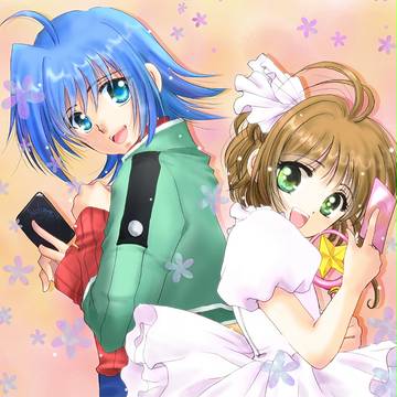 あほ毛のかわいこカード使いさんたち。