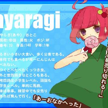 【絵師ズマ】あやらぎ【再投稿】