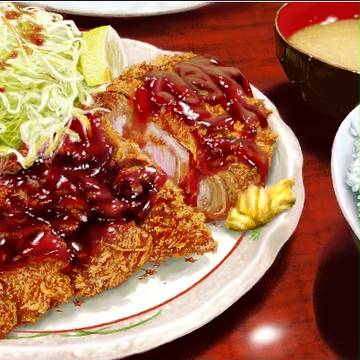 ロースカツ定食