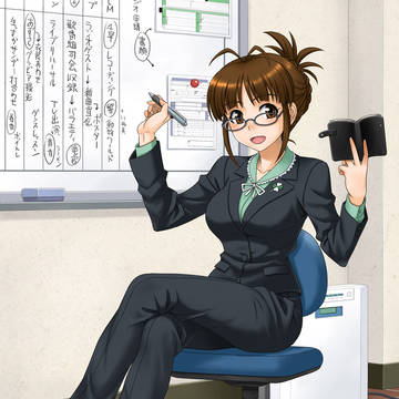 律っちゃんin事務所