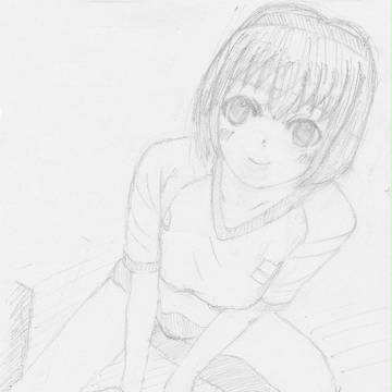 こんなポーズ初めて描いた・・・