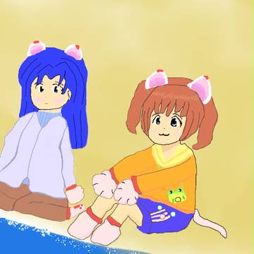 ちはやよい　海辺にて・・・