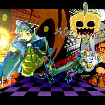 【ぴくデジ】ろう人形になってやろうか！【ハロウィン】