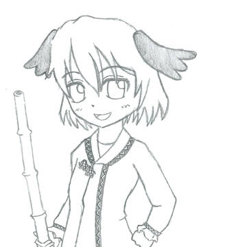 初描き