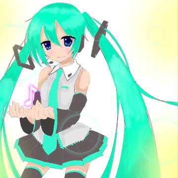 【塗らせていただいた】初音ミク♪