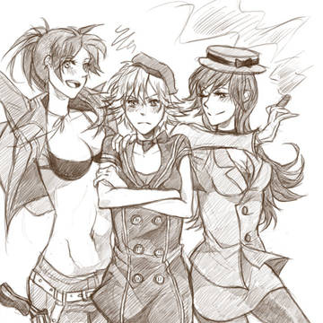 The three caballeros