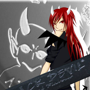 【たばこ】BLACK DEVILを擬人化してみた。