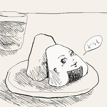 食べ物描こう。