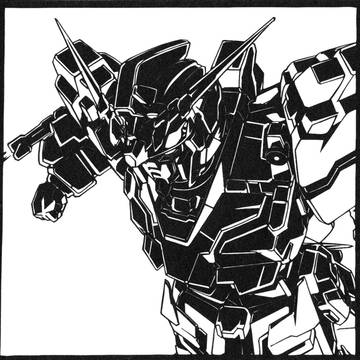 【切り絵】DESTROY→SELF-SACRIFICE