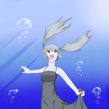 水の中