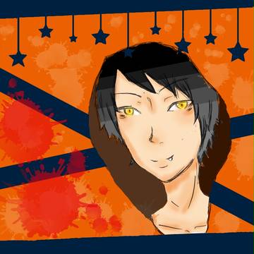 ハロウィン用だった横尾さん。