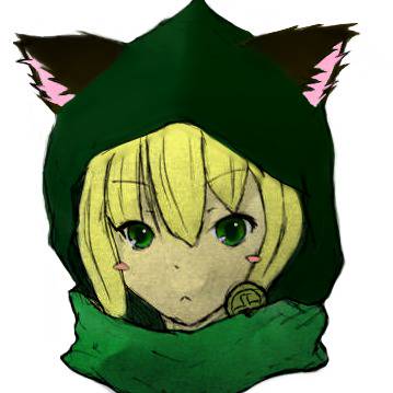 自キャラぬりぬり(雑ver)