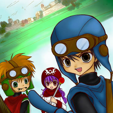 町が見えたぞ！　DQ2