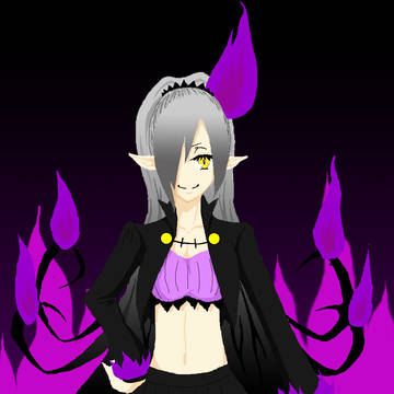 【ポケモンBW】シャンデラ【擬人化】