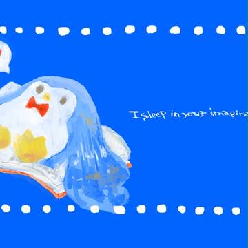 ぐったりペンギン
