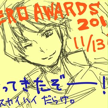 HERO AWARDS2001記念らくがき