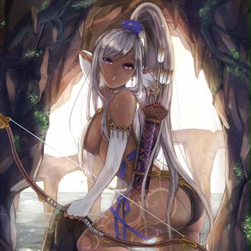 褐色エルフ