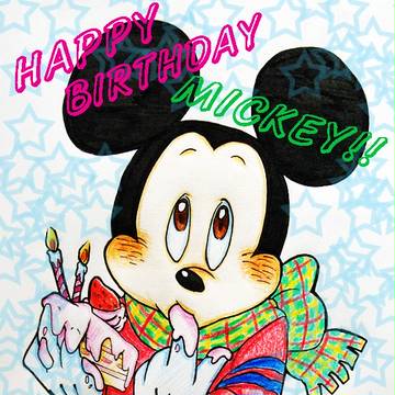 ミッキーお誕生おめでとう！