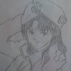 以前久しぶりに描いた模写