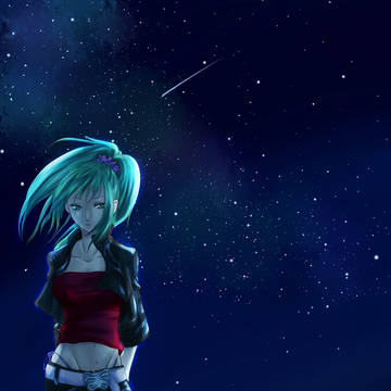 夜に佇む