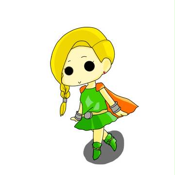 ビアンカさん(らくがき)