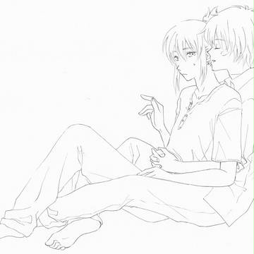らくがき－線画