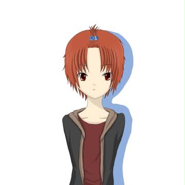 赤髪の男の子！