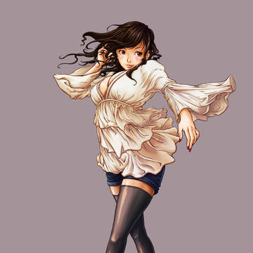 チュニックが描きたかったんです