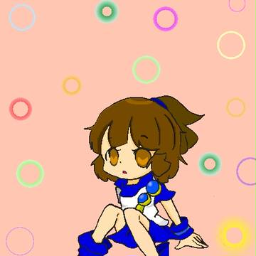 アルルさん（塗り絵）