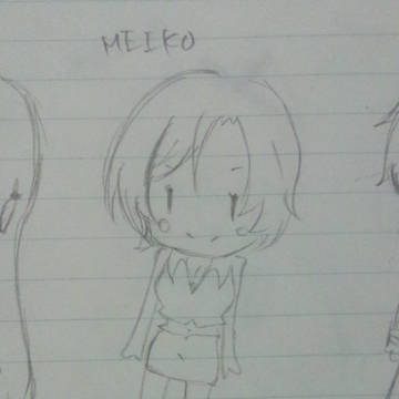 落書きMEIKO