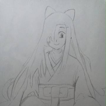 模写４（春日野椿）