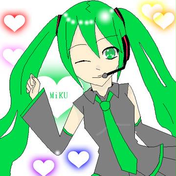 落書きミク