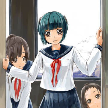 ガラッと戸を開けて
