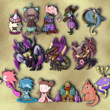 SDモンスター詰め合わせ