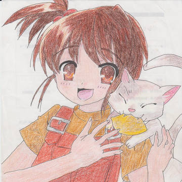 キョンの妹模写