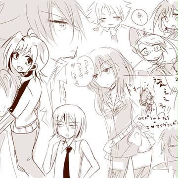 謎落書き