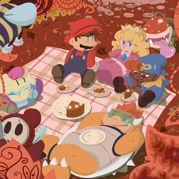 食べ物のおかげで、しかし...