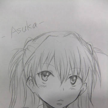 落書きアスカ　テストまで10日