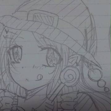 落書き魔女