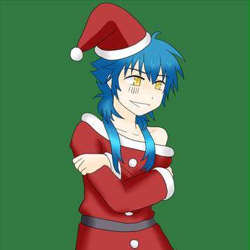 サンタ蒼葉たん