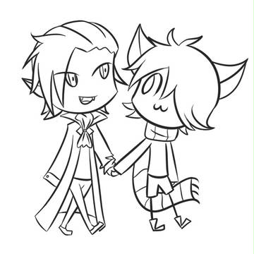 Werewolf and Vampire