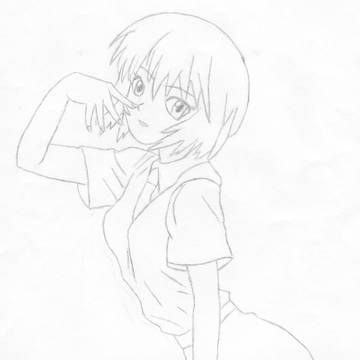 Rei Ayanami-Seifuku 綾波レイ