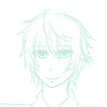 秋瀬くん　線画